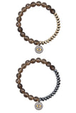 BELLE smoky quartz Bracelet by NICOLE LEIGH Jewelry