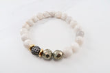 LIZA pyrite Bracelet by NICOLE LEIGH Jewelry