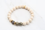 LIZA pyrite Bracelet by NICOLE LEIGH Jewelry